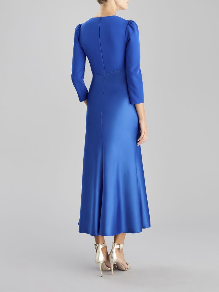 pronovias DRAPE 2301 | Vestido de fiesta corte en a con escote de pico | The Party Edit by Pronovias Rebajas de fin de temporada