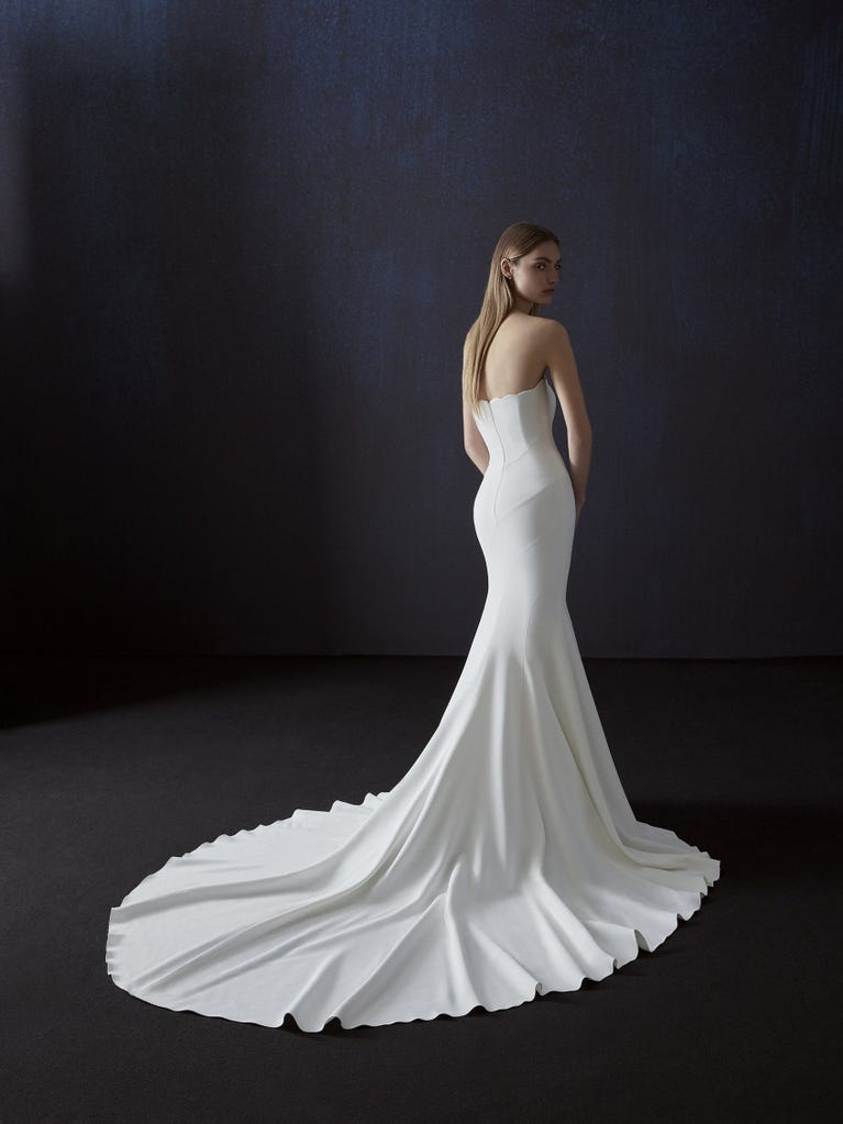 pronovias ANGELIS | Vestido de novia sirena palabra de honor | Atelier Pronovias Liquidación