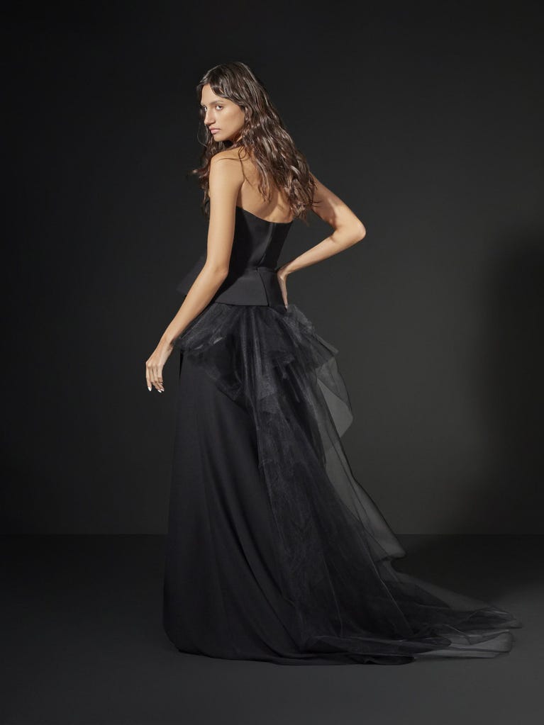 pronovias FANEL | Vestido de novia sirena palabra de honor | Vera Wang Bride Envío gratis
