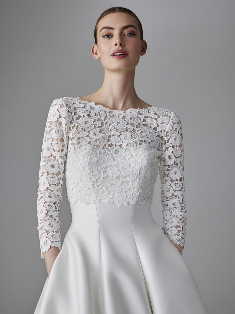 pronovias CAMMI | Vestido de novia princesa palabra de honor | Pronovias Solo hoy