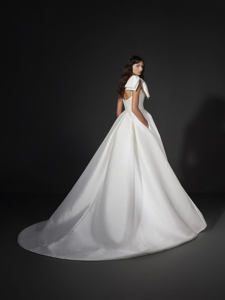 pronovias MIRA | Vestido de novia princesa palabra de honor | Vera Wang Bride Envío internacional gratuito