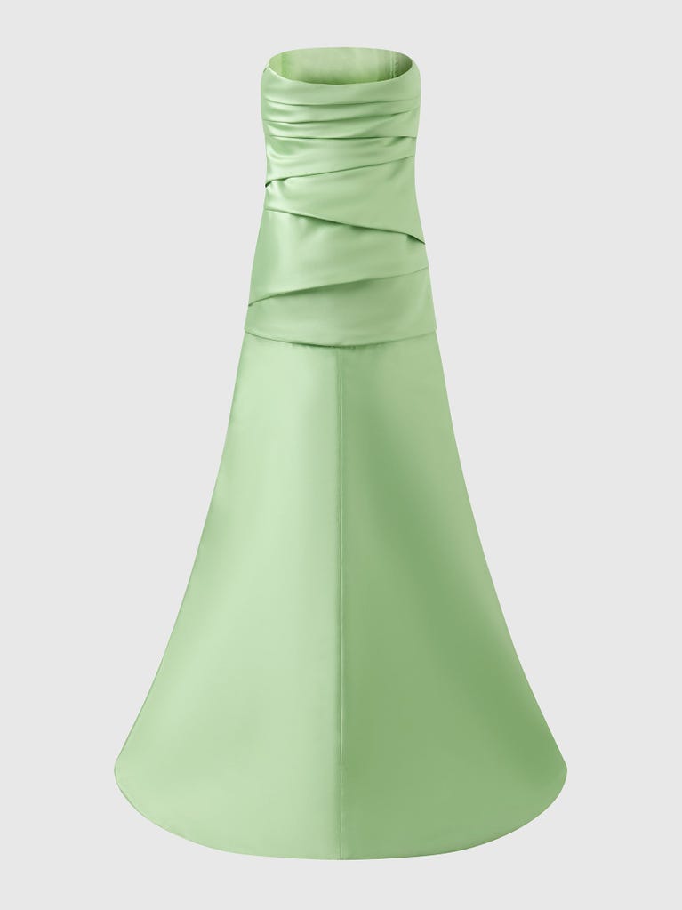 pronovias ROUEN | Vestido de dama de honor fit & flare palabra de honor | Vera Wang Bridesmaids Descuentos del mes
