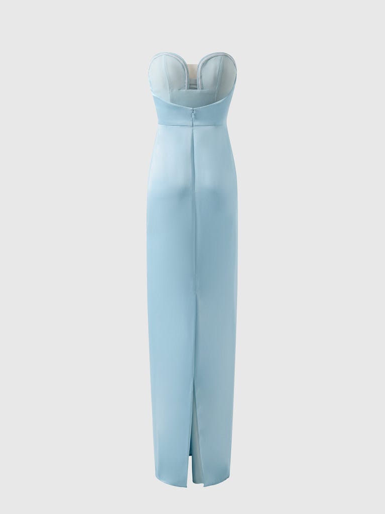 pronovias CHAMPANE | Vestido de dama de honor recto palabra de honor | Vera Wang Bridesmaids Rebajas