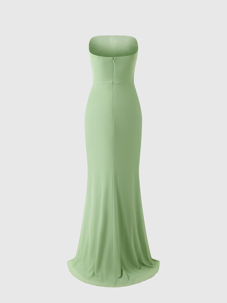 pronovias FLEURI | Vestido de dama de honor sirena palabra de honor | Vera Wang Bridesmaids En oferta