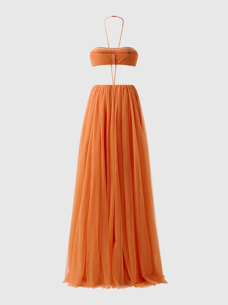 pronovias LANGEDOC | Vestido de dama de honor princesa palabra de honor | Vera Wang Bridesmaids Ventas relámpago