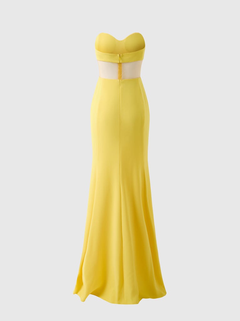pronovias CHELLE | Vestido de dama de honor sirena palabra de honor | Vera Wang Bridesmaids Tienda