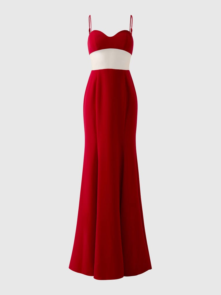 pronovias CHELLE | Vestido de dama de honor sirena palabra de honor | Vera Wang Bridesmaids Tienda