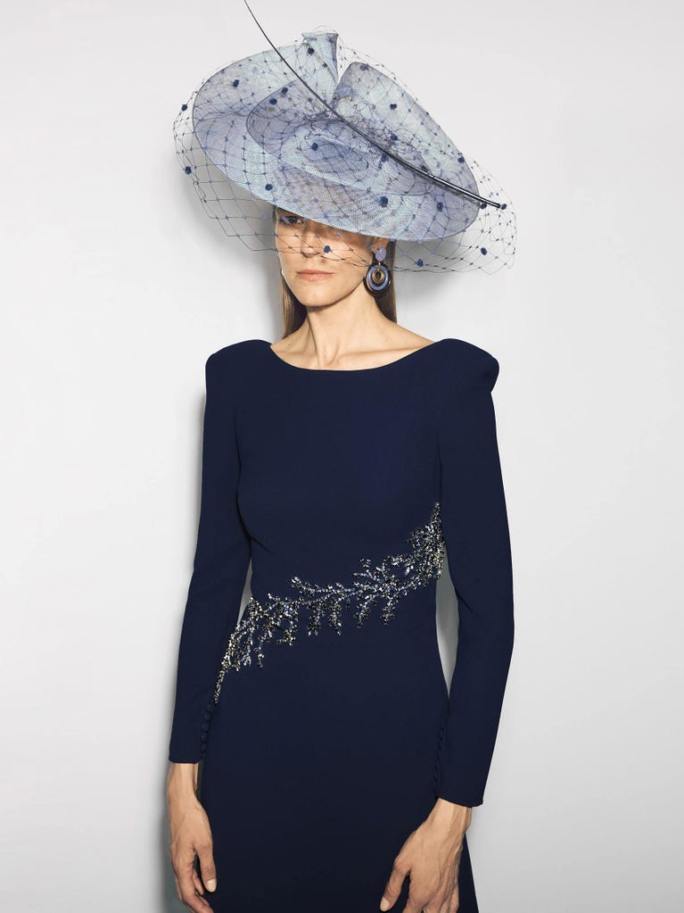 pronovias SINENSIS | Vestido de fiesta corte en a con escote barco | Pronovias Ahorra y exporta
