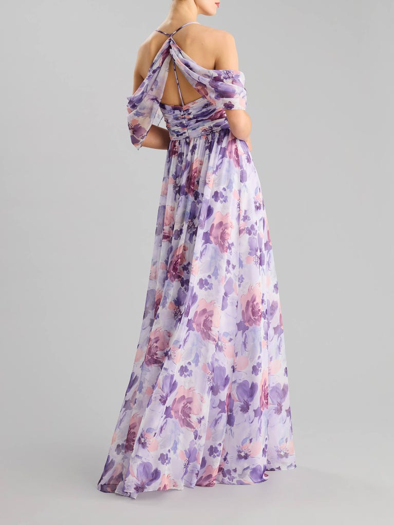 pronovias PRINT 2412 | Vestido de fiesta corte en a | Pronovias Ofertas