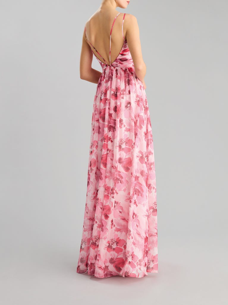 pronovias PRINT 2410 | Vestido de fiesta corte en a | Pronovias Venta caliente