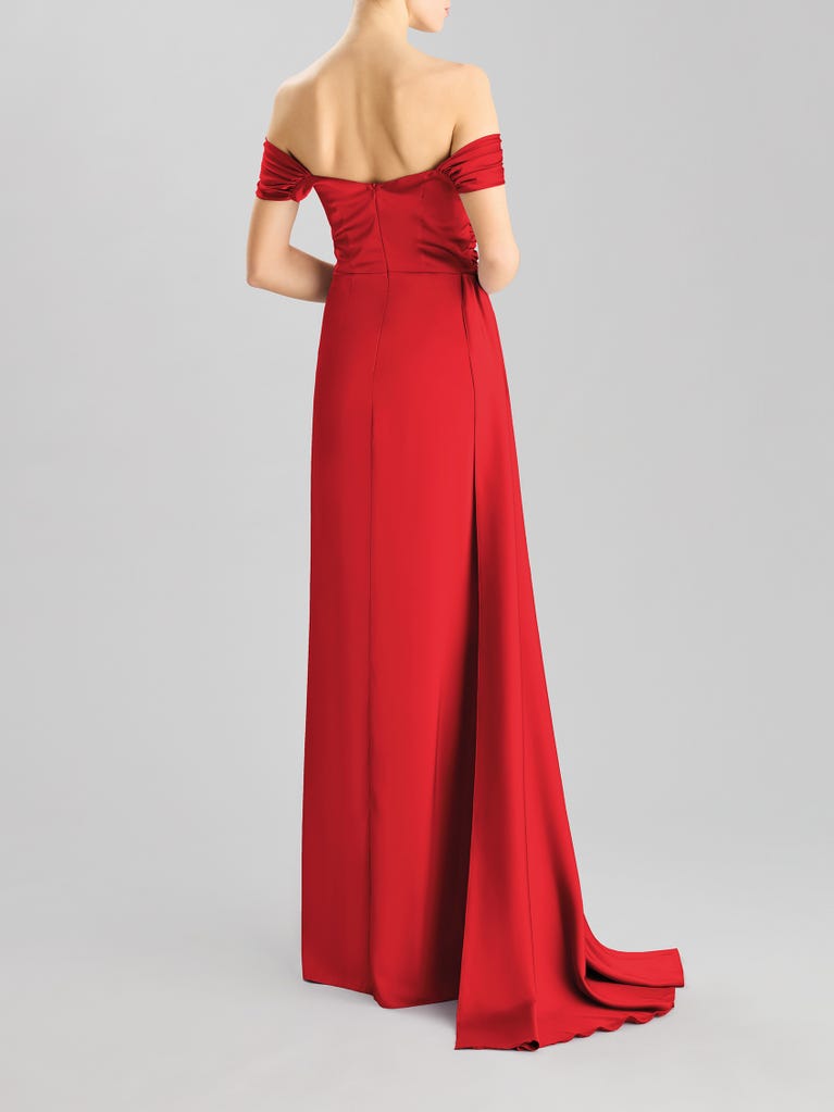 pronovias DRAPE 2401 | Vestido de fiesta recto | Pronovias Rebajas de fábrica