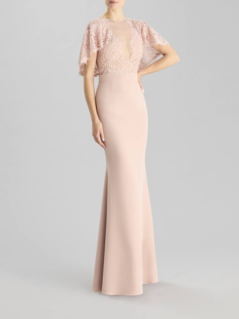 pronovias LACE 2434 | Vestido de fiesta sirena | Pronovias