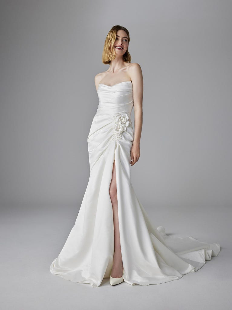 pronovias BOZENA | Vestido de novia sirena palabra de honor | Pronovias