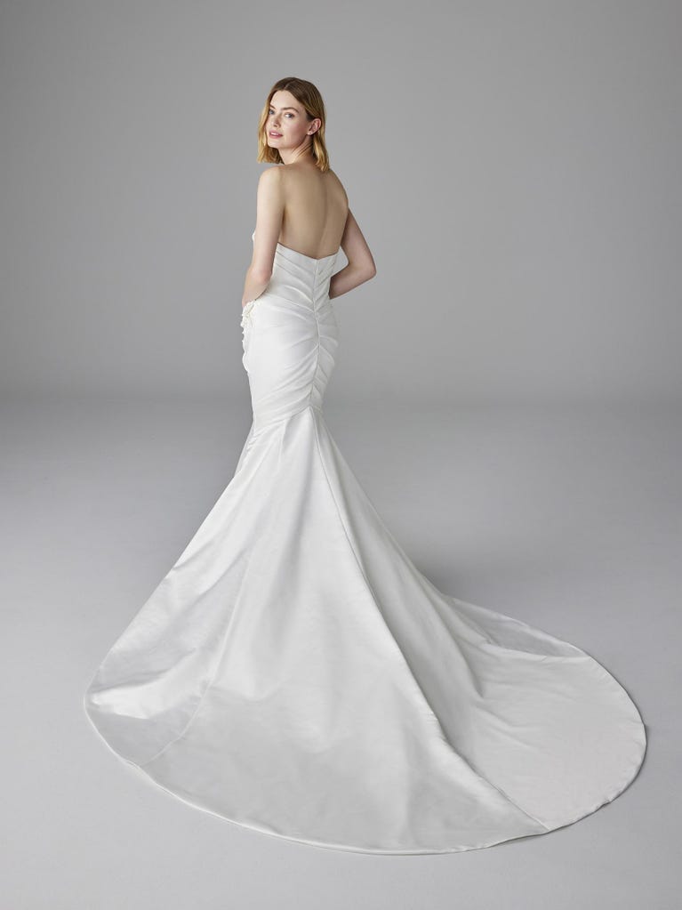 pronovias BOZENA | Vestido de novia sirena palabra de honor | Pronovias Libre de impuestos