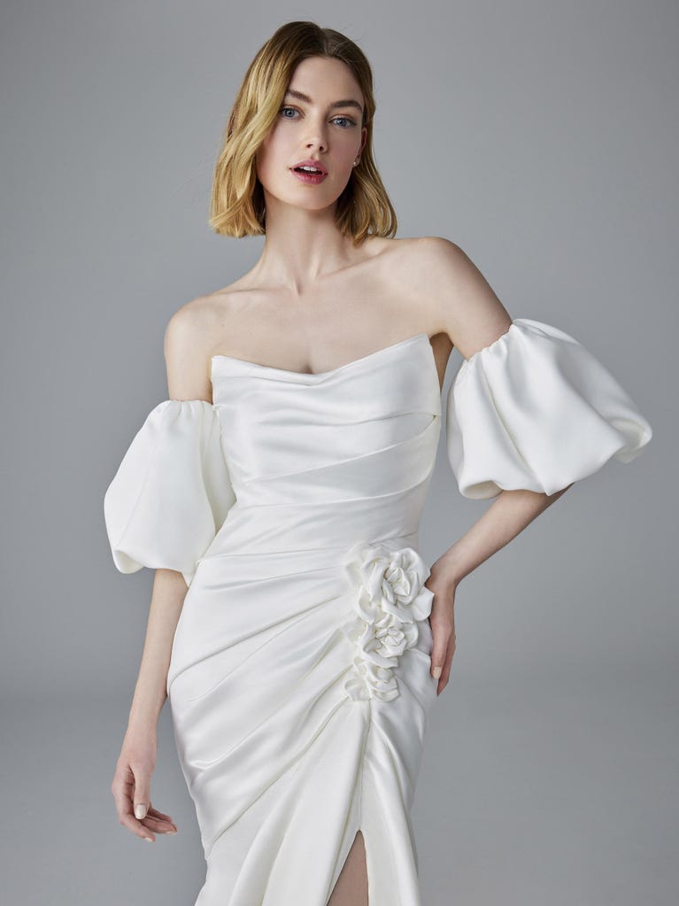 pronovias BOZENA | Vestido de novia sirena palabra de honor | Pronovias Libre de impuestos