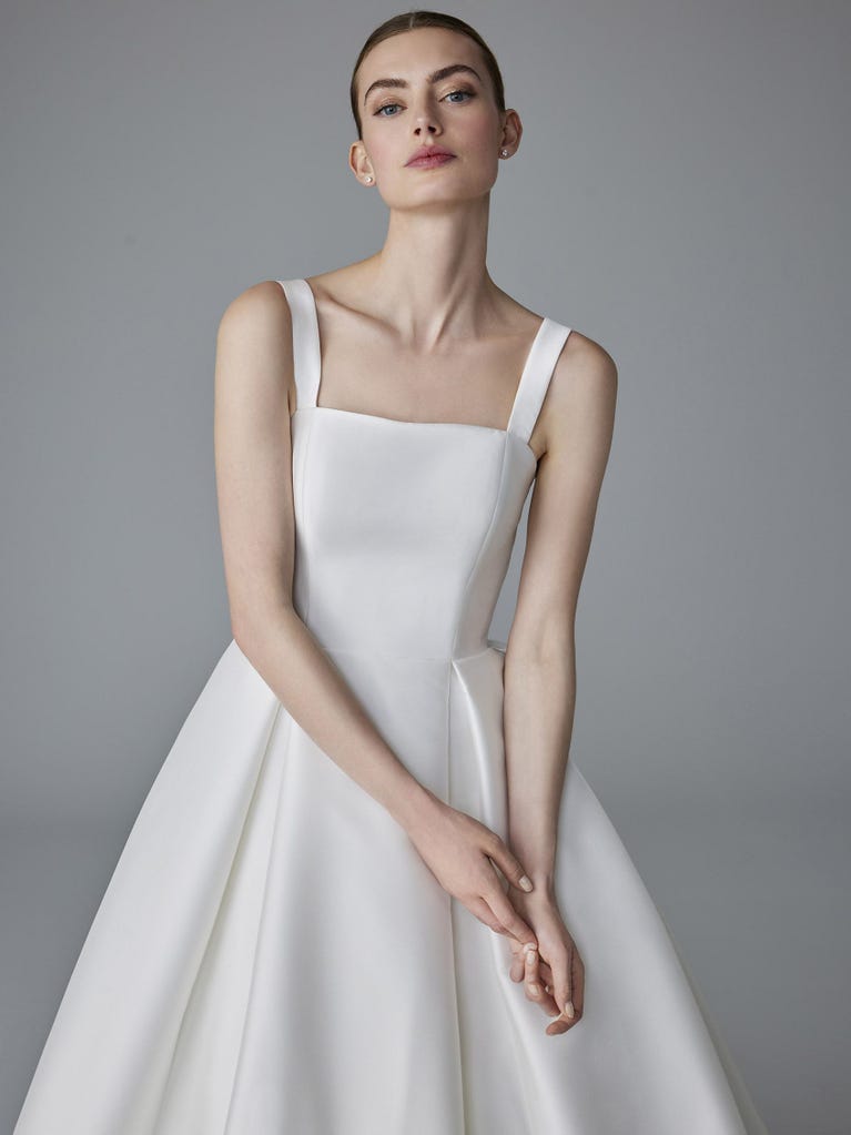 pronovias ROSAMUND | Vestido de novia princesa con escote cuadrado | Pronovias 2025