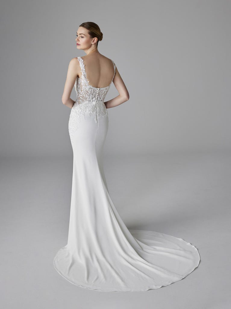 pronovias ALIX | Vestido de novia sirena con escote corazón | Pronovias Mejor oferta
