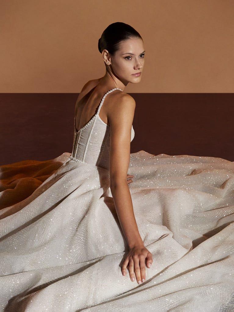 pronovias SATYA | Vestido de novia corte en a | Pronovias Descuentos del mes