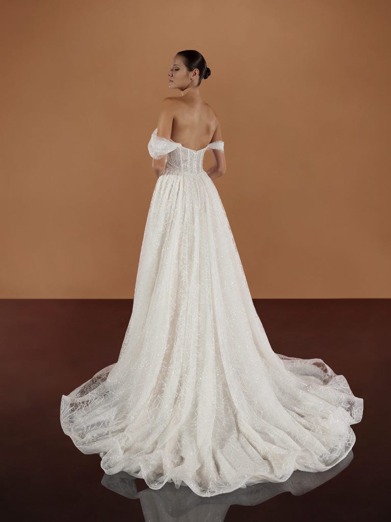 pronovias SUNNYA | Vestido de novia corte en a | Pronovias Oferta exclusiva