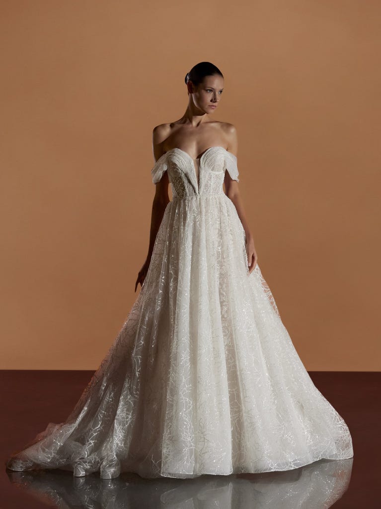 pronovias SUNNYA | Vestido de novia corte en a | Pronovias Oferta exclusiva