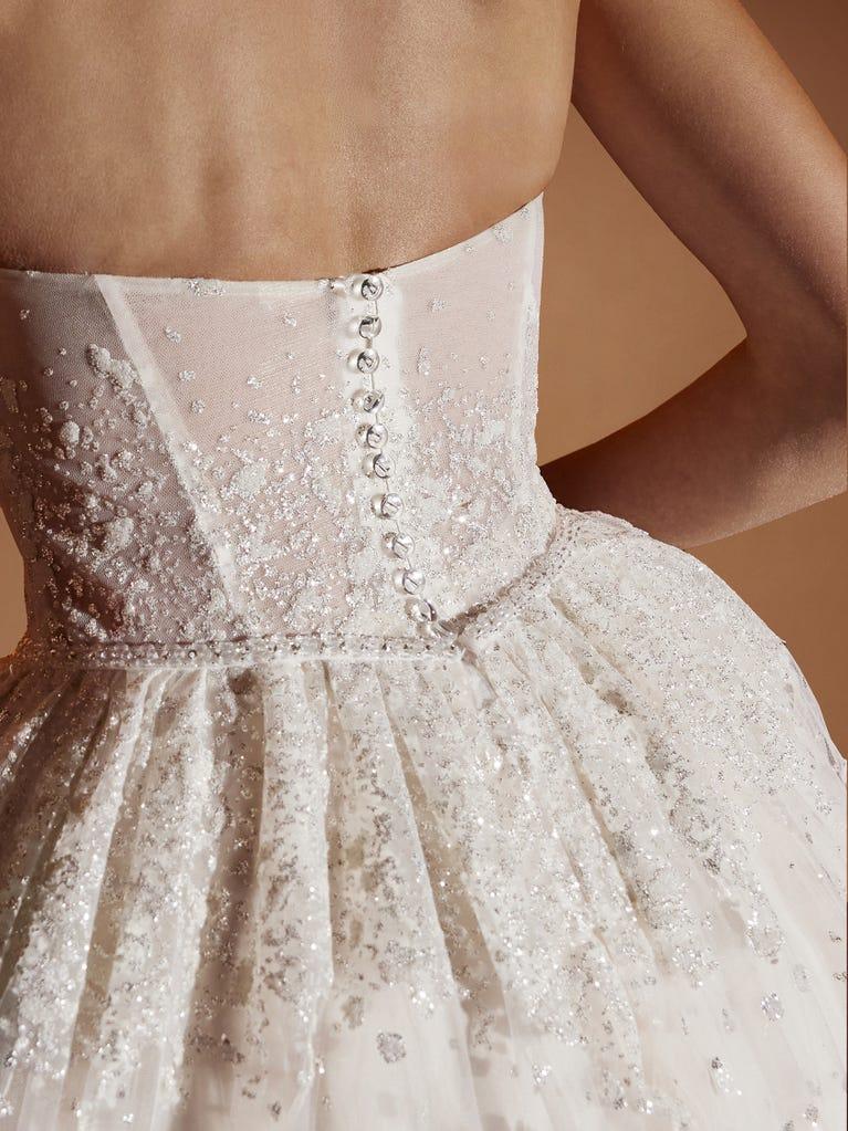 pronovias TAJ | Vestido de novia princesa con palabra de honor | Pronovias Descuento por venta flash