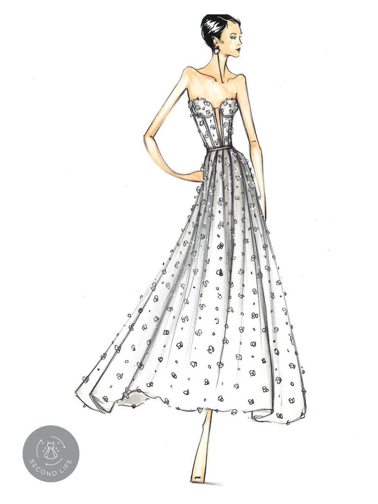 pronovias HOPKINS | Vestido de novia evasée con escote corazón | Pronovias Ofertas de temporada
