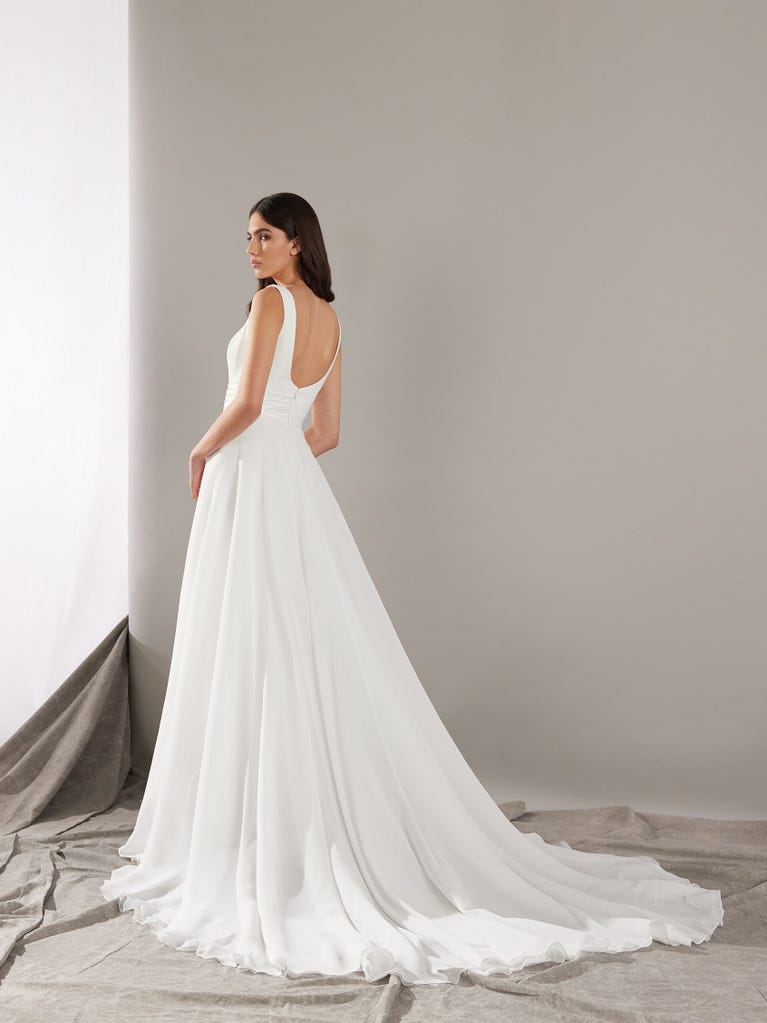 pronovias EUFEME | Vestido de novia corte en a | Pronovias Oferta especial