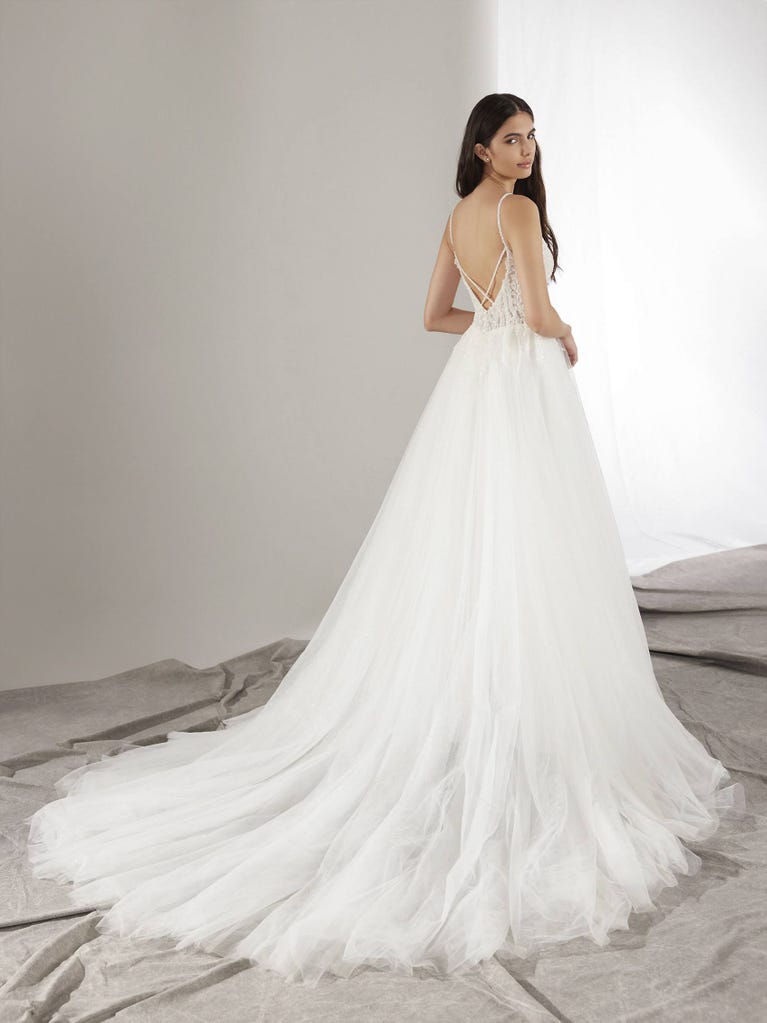 pronovias HERO | Vestido de novia corte en a | Pronovias Precio de fábrica