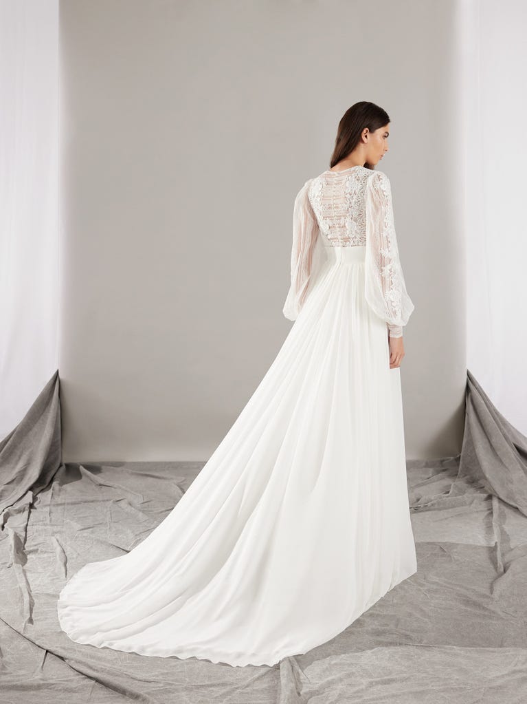 pronovias NIMBUS | Vestido de novia corte en a | Pronovias Oferta especial de fábrica