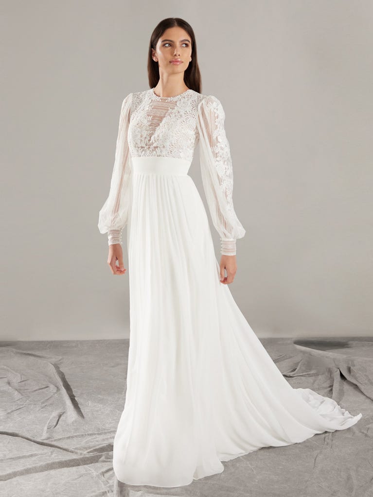 pronovias NIMBUS | Vestido de novia corte en a | Pronovias Oferta especial de fábrica