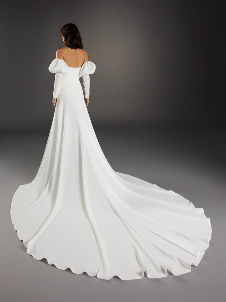 pronovias SANTS | Vestido de novia recto | Pronovias Grandes ahorros