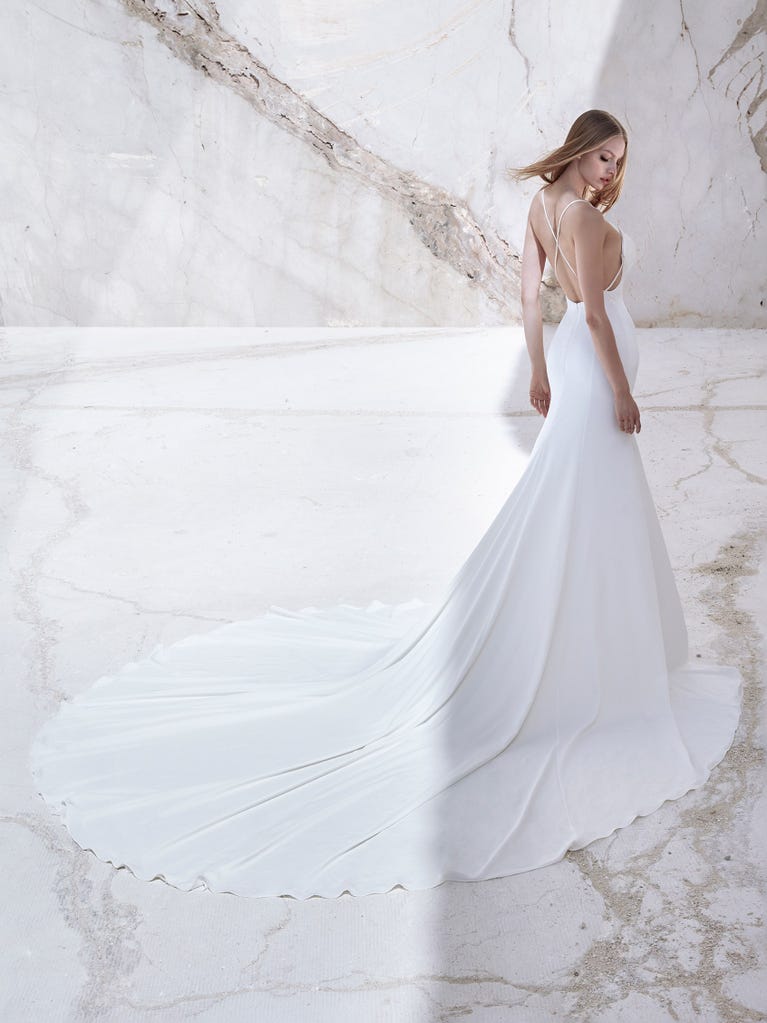 pronovias ETHER | Vestido de novia corte en a | Pronovias Liquidación