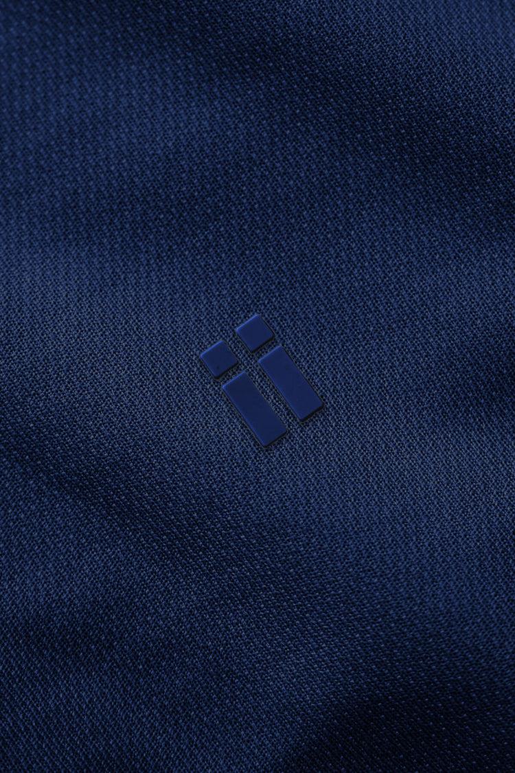﻿sepiia Camisa casual hombre azul marino regular logo Superdescuento