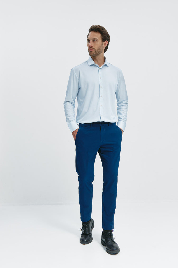 sepiia Camisa de vestir hombre mil rayas regular Envío internacional gratuito