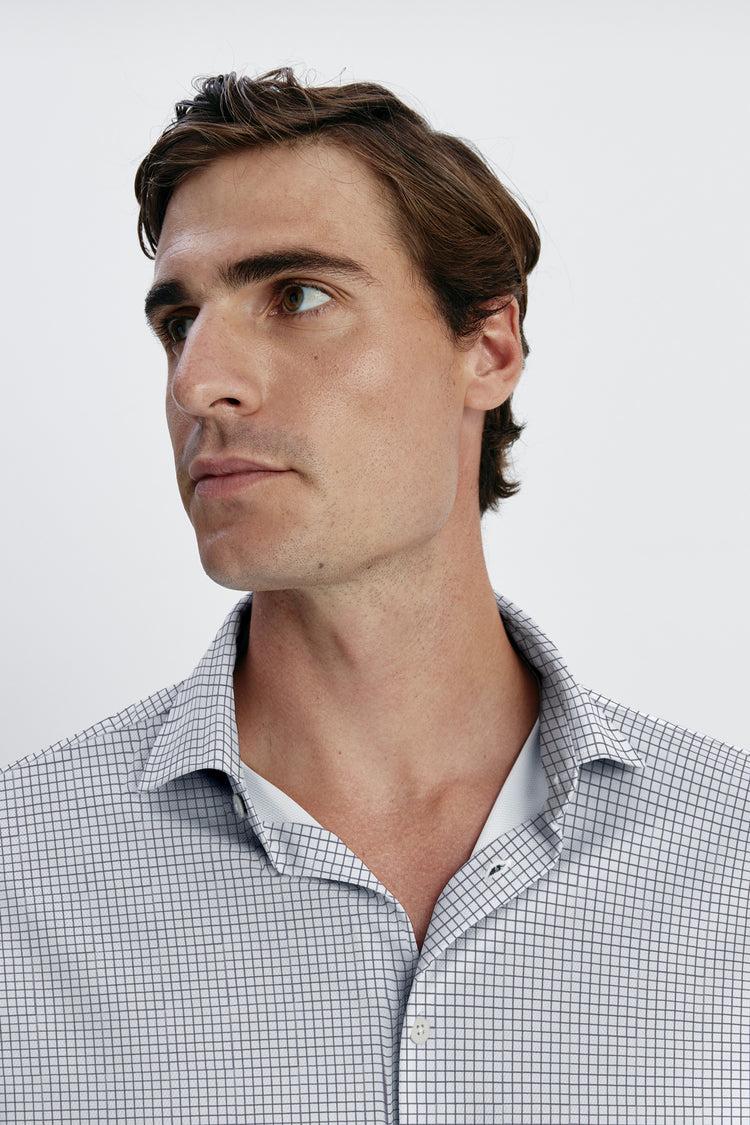 sepiia Camisa de vestir hombre cuadros regular Precios de Black Friday