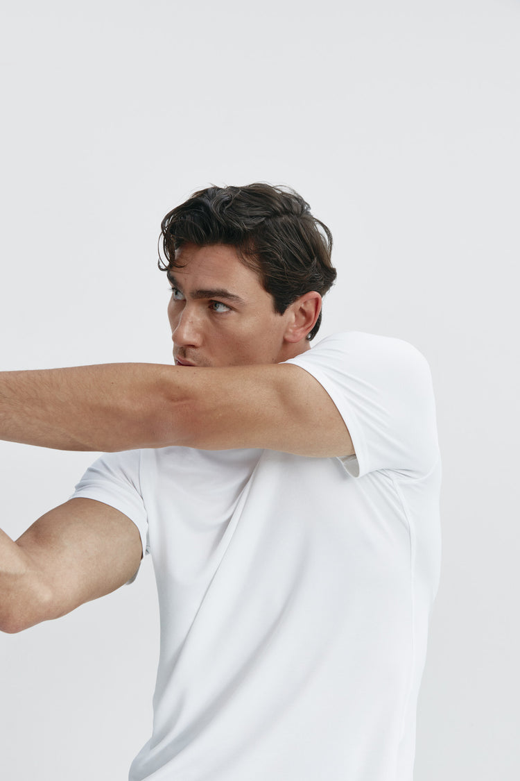 sepiia Camiseta hombre blanca 2025