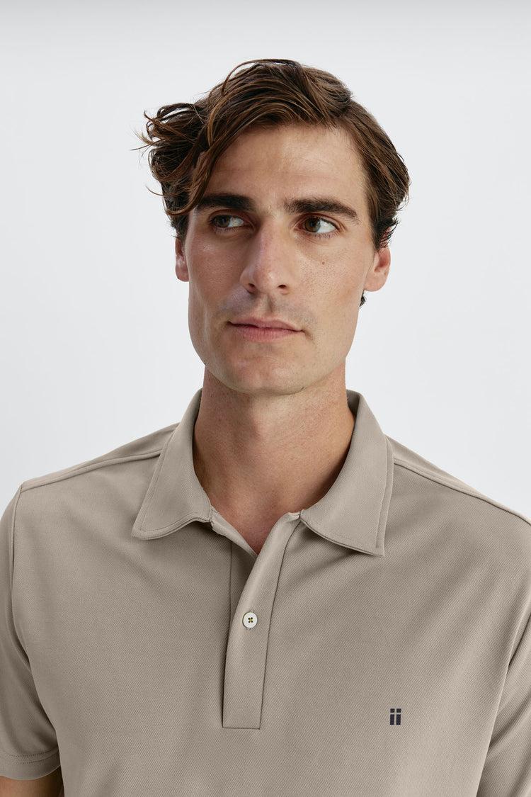 sepiia Polo manga corta hombre beige Los más vendidos