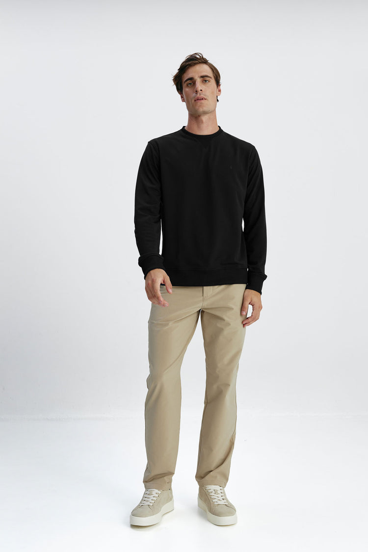sepiia Sudadera Unisex Pique Negra Últimos 3 días