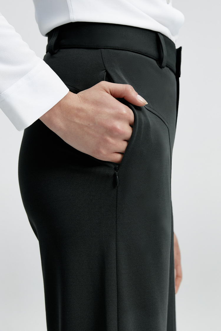 sepiia Pantalón 24/7 de mujer negro Tienda de fábrica