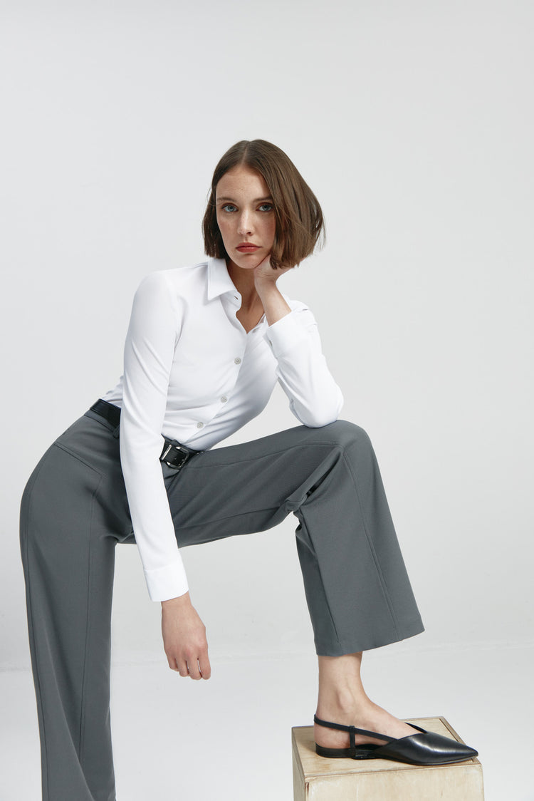 sepiia Pantalón 24/7 de mujer gris Limitado a 3 días