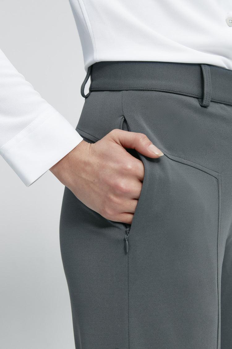 sepiia Pantalón 24/7 de mujer gris Limitado a 3 días