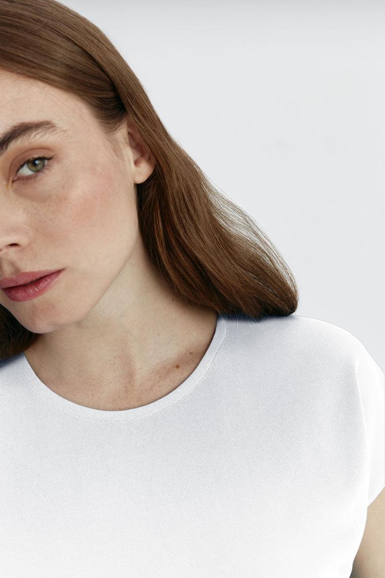 sepiia Camiseta mujer kimono mujer blanca Última moda