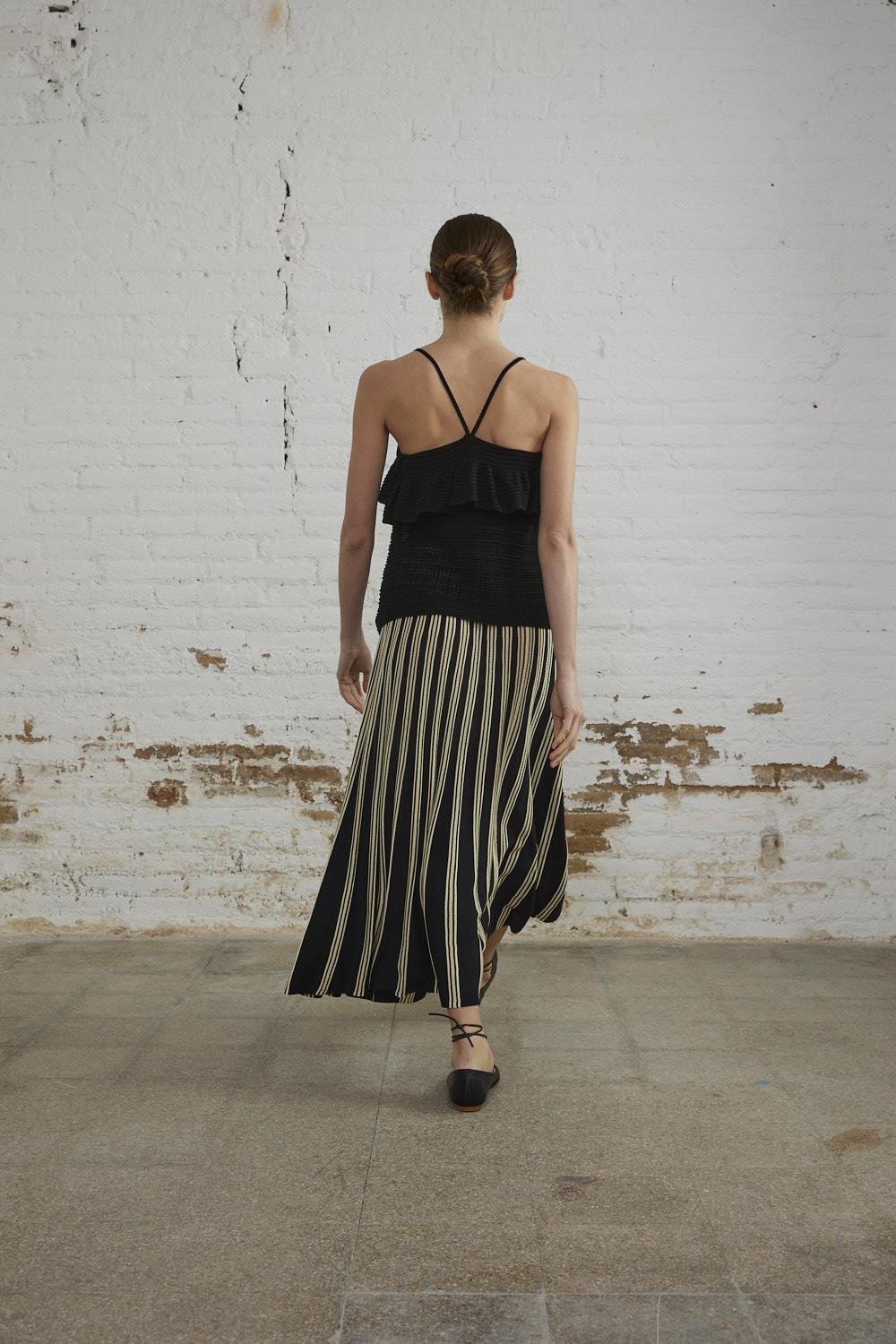 sita murt Top con volante Oferta exclusiva