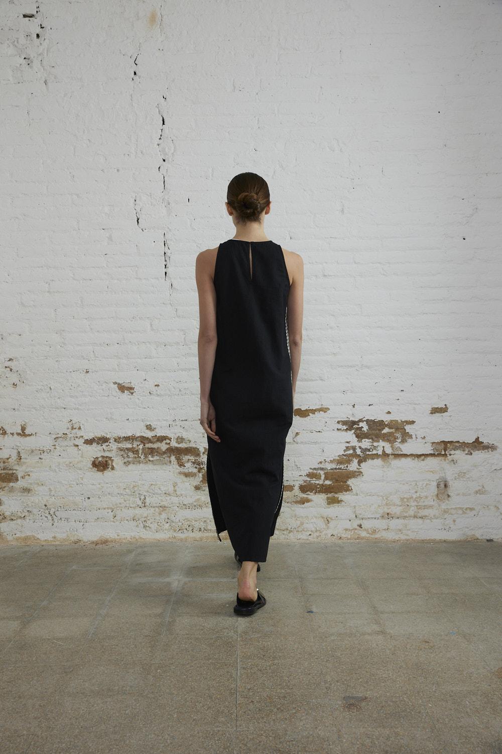 sita murt Vestido largo bordados Última moda