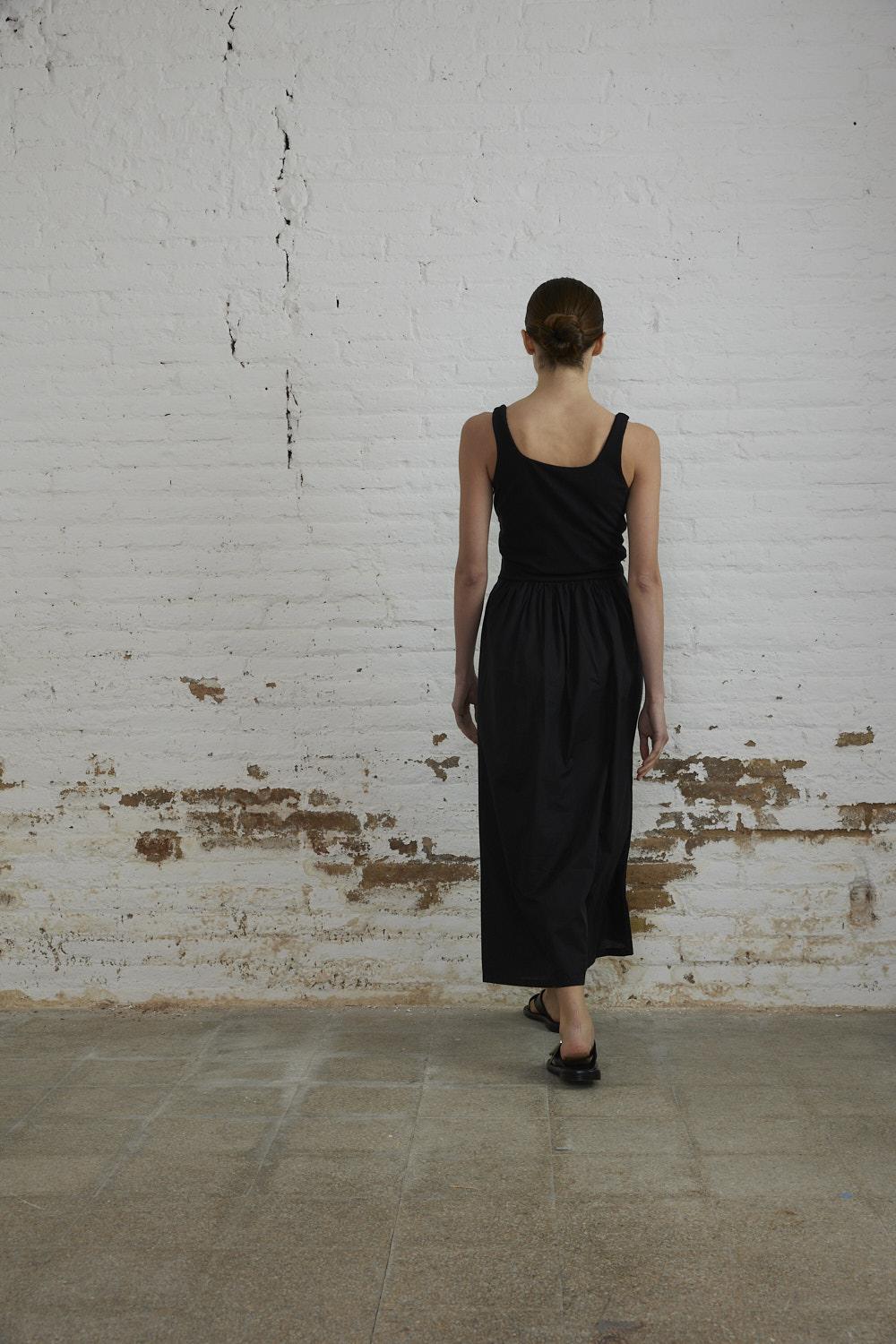 sita murt Vestido midi combinada Rebajas de fin de temporada