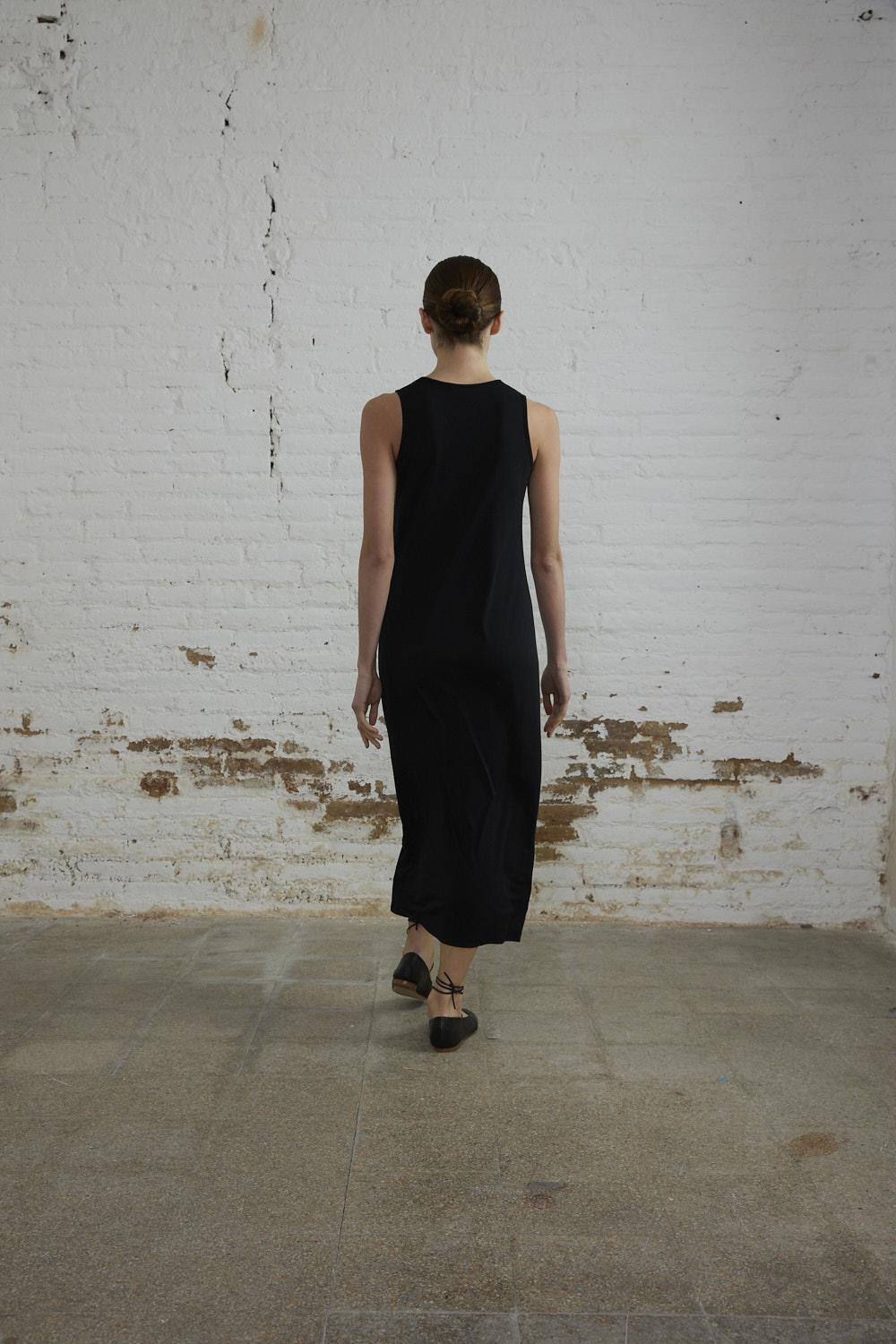 sita murt Vestido fluido con nudo Precio ultrabajo