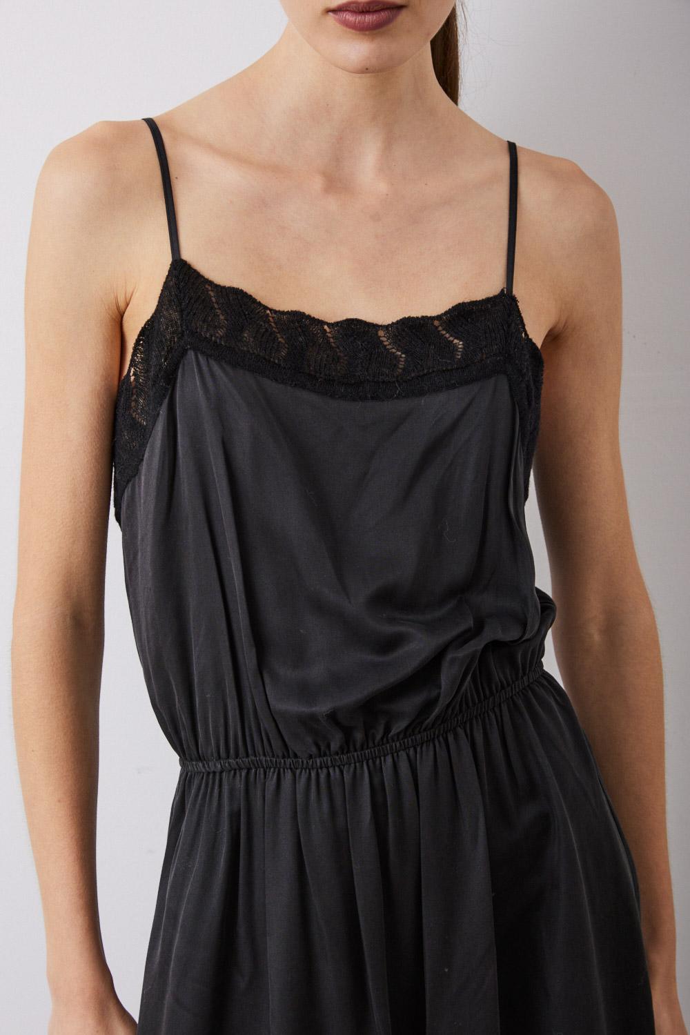 sita murt Vestido midi lencero Descuento por venta flash