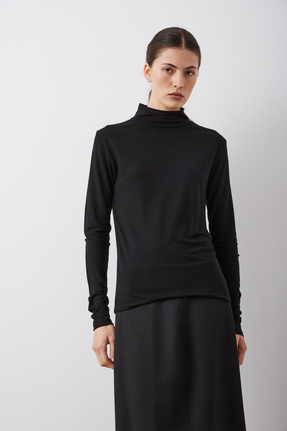 sita murt Camiseta básica cuello cisne Rebajas de fin de temporada