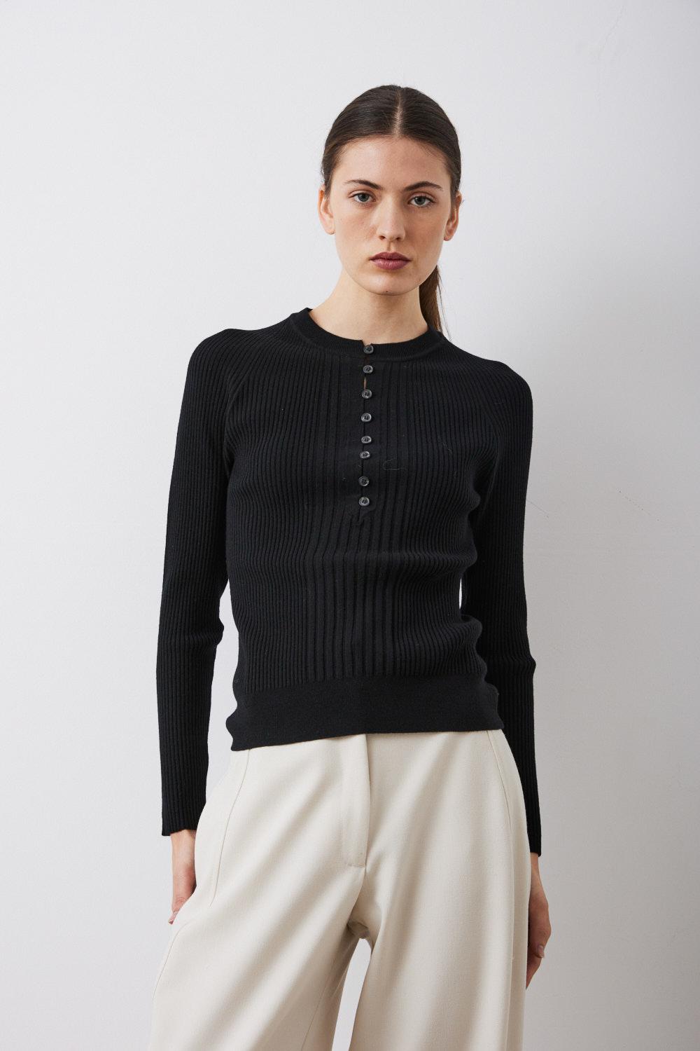 sita murt Jersey con abertura frontal Devoluciones gratuitas
