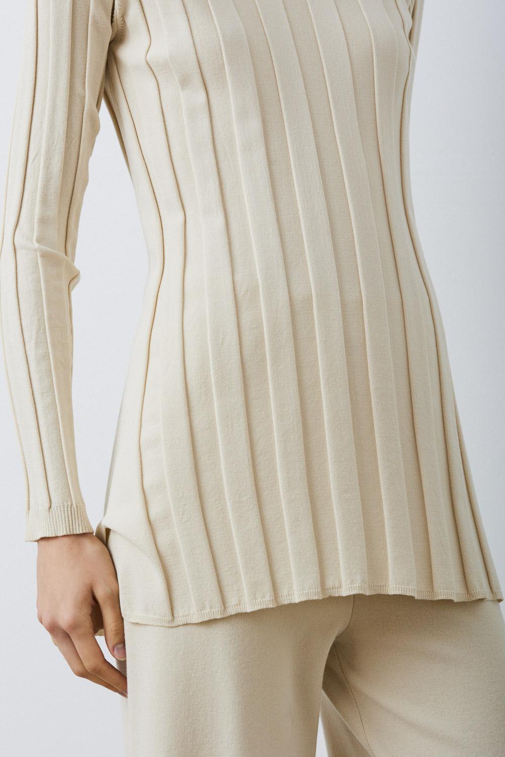 sita murt Jersey largo maxi acanalado Outlet online